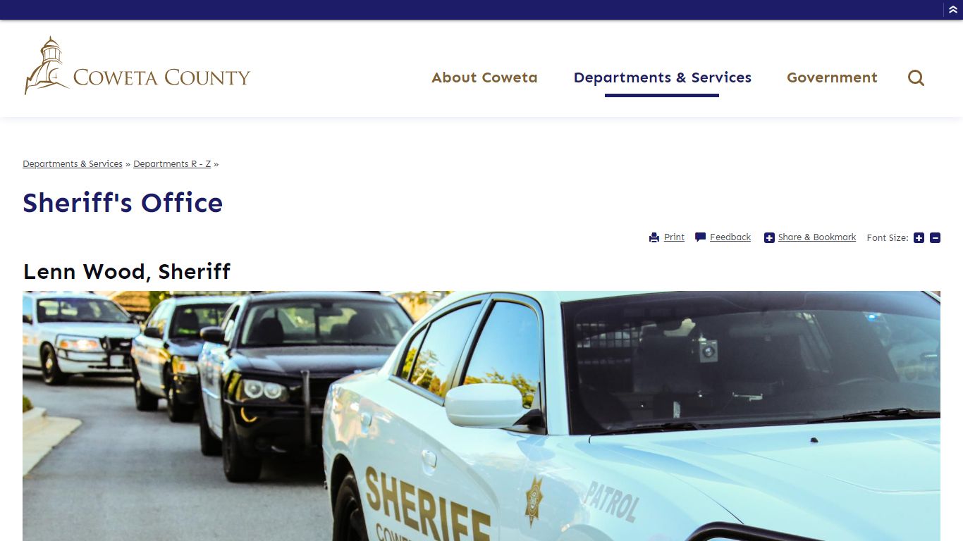 Sheriff's Office | Coweta County, GA Website
